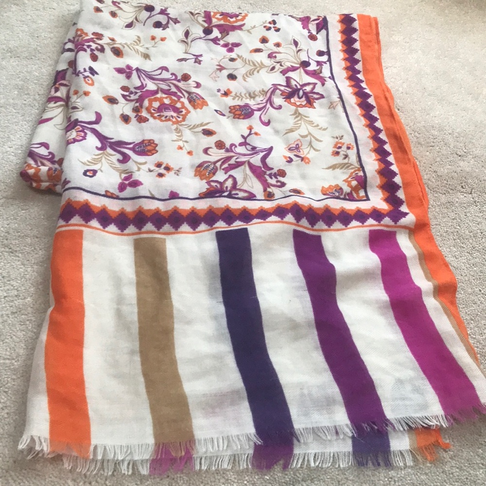 Multi-Colored Large Scarf